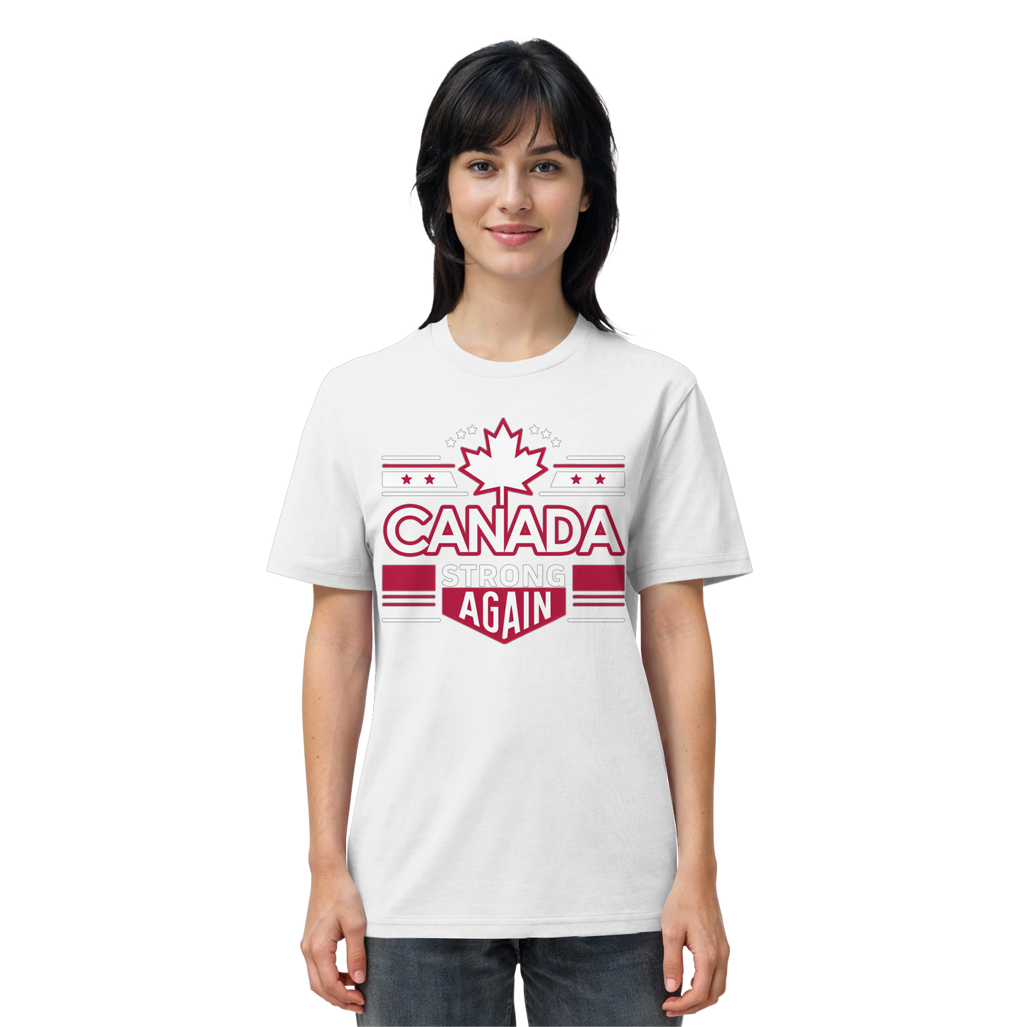 “Canada Strong Again” Unisex Short Sleeve Tee – Comfortable Casual Wear
