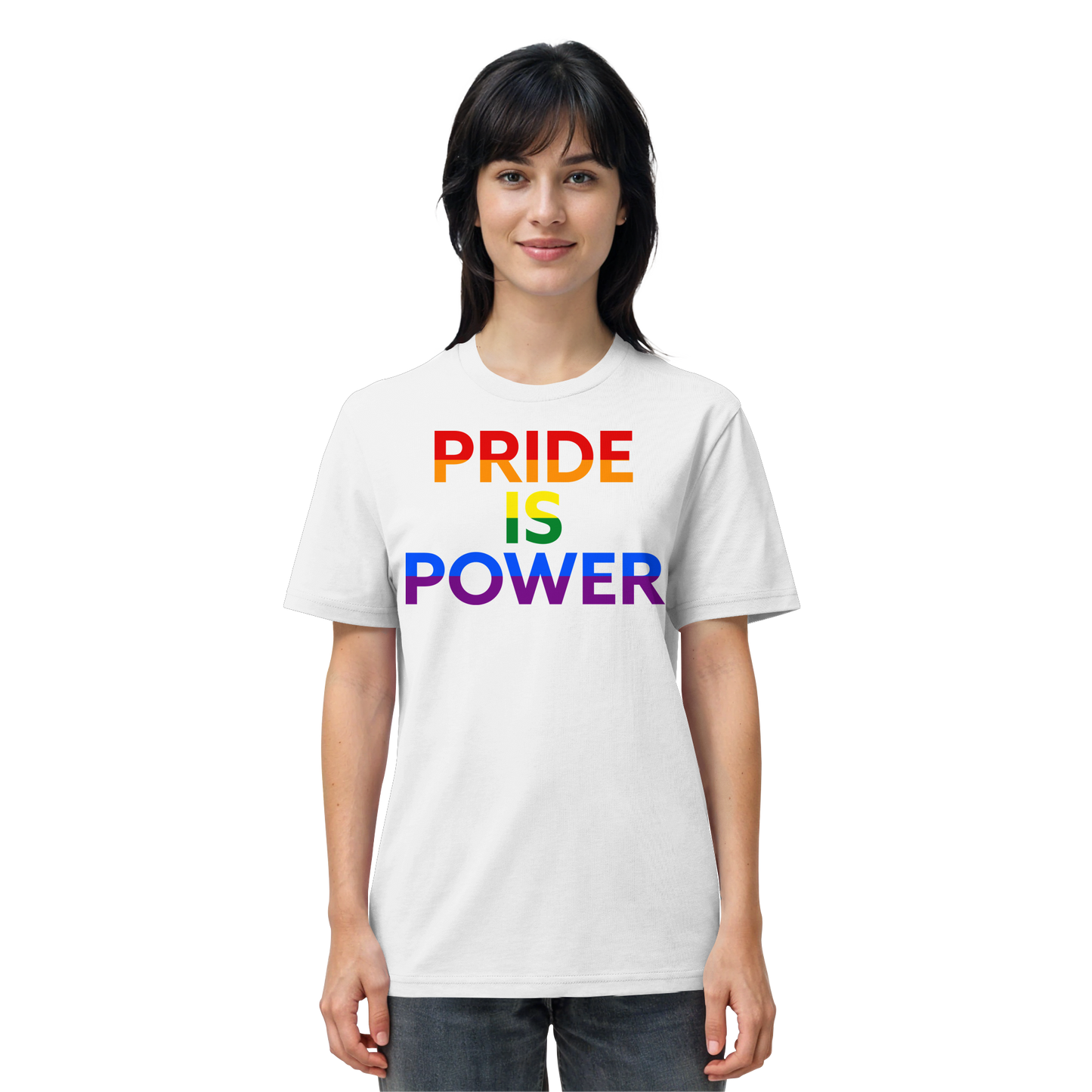 Pride Is Power – Pride Tee for Everyday Courage