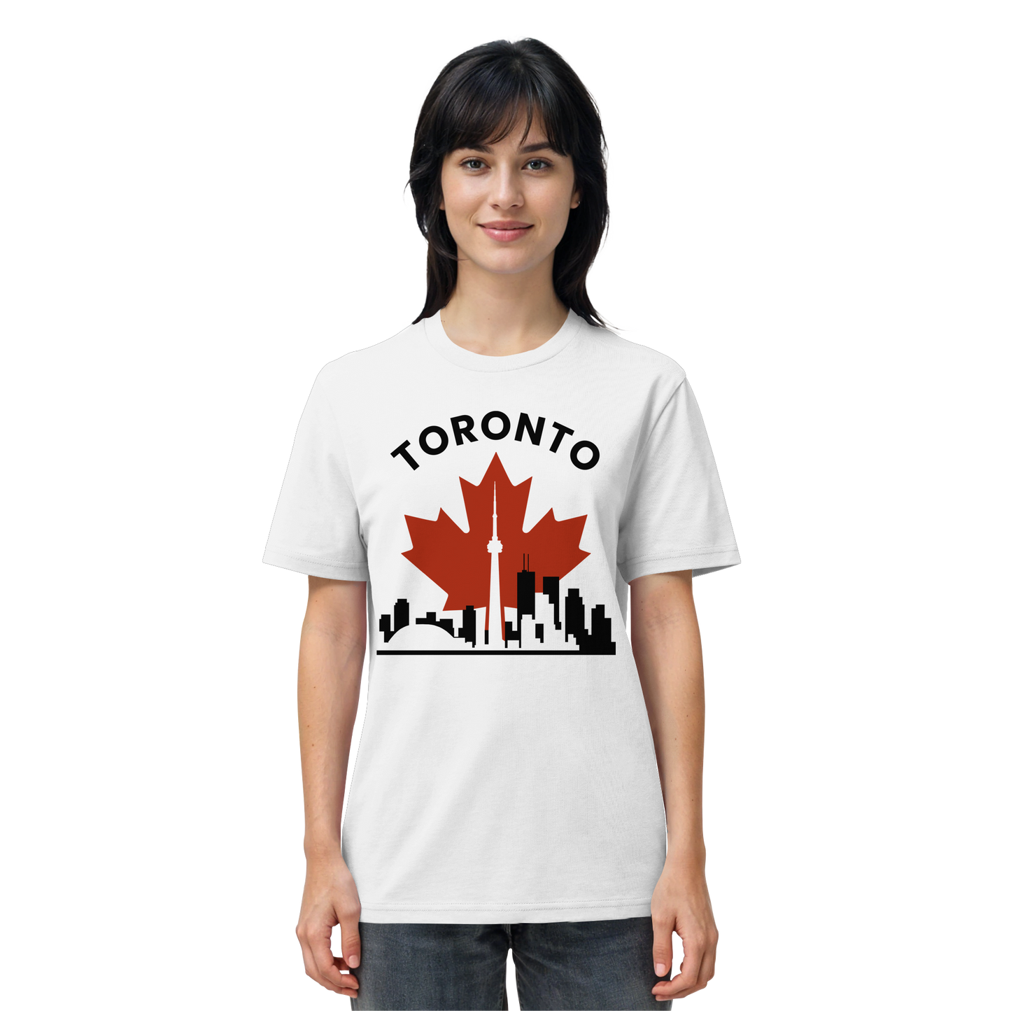 Toronto Leafline Cotton Tee for Urban Pride Vibes