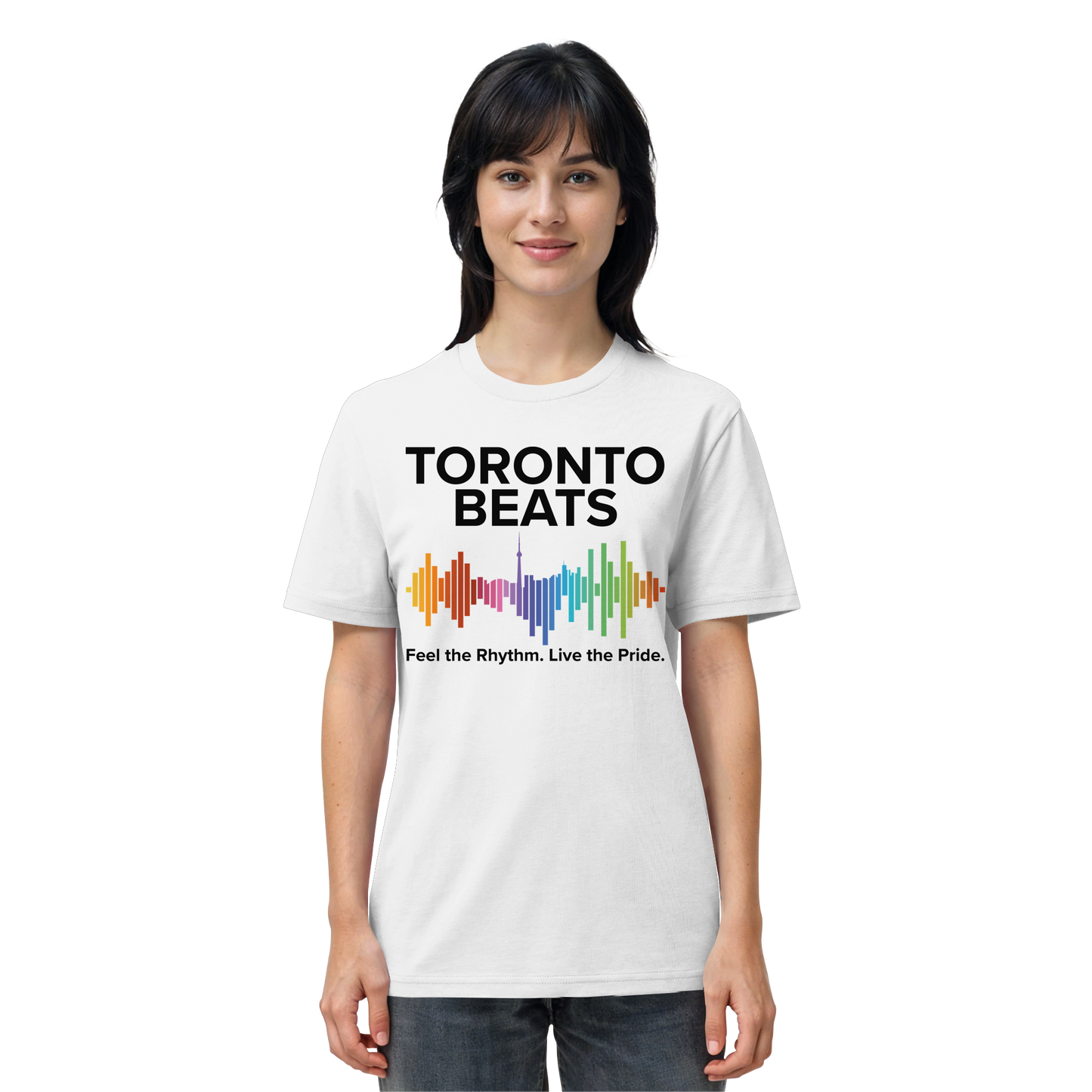 Toronto Beats Classic Cotton Tee – Where Pride Meets Pulse.