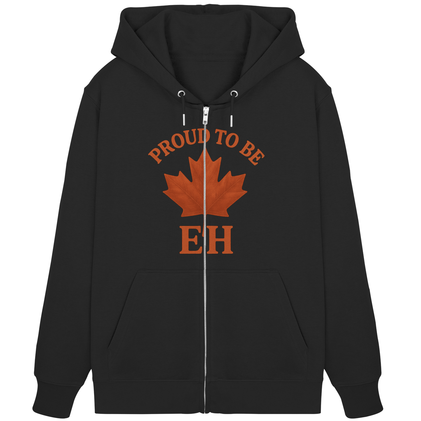 Proud to be EH – Zip Hoodie with Northern Humour