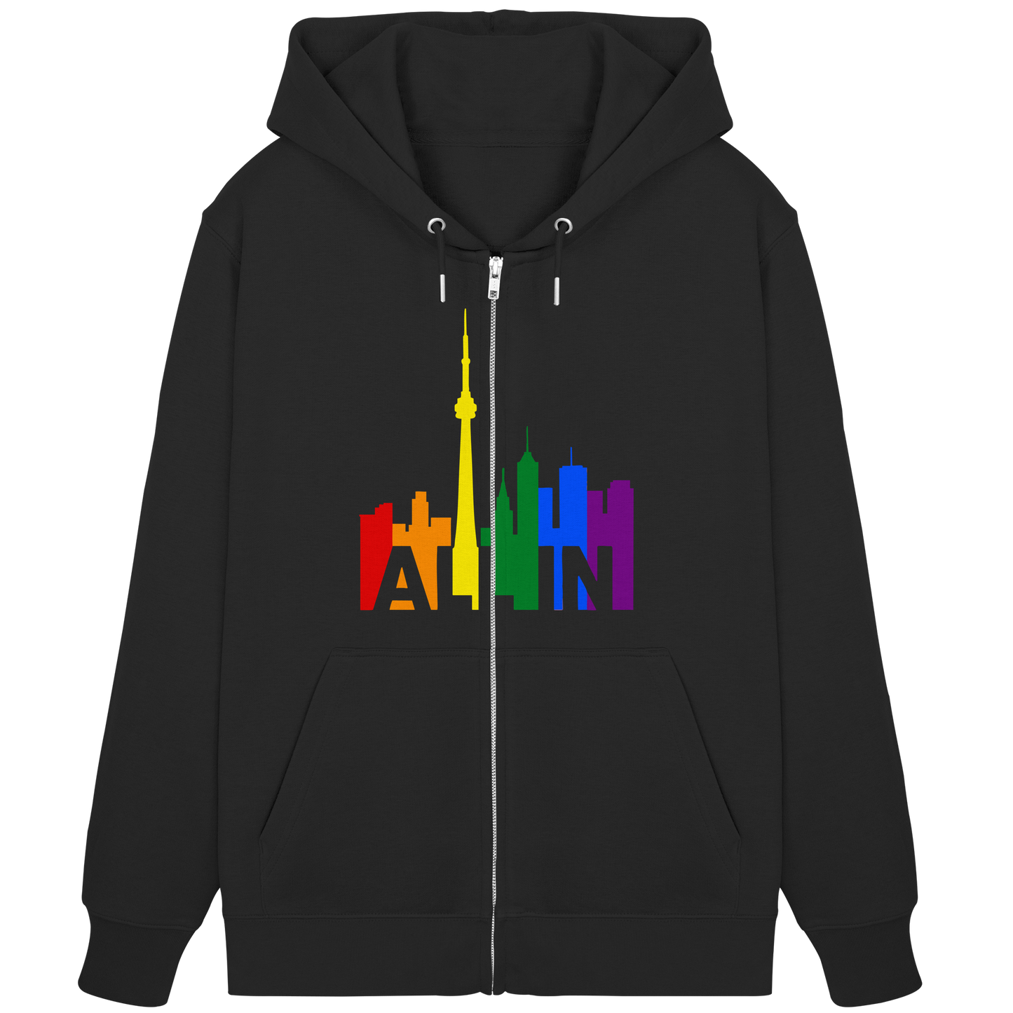 ALL IN - Soft Zip Hoodie for Cool Days