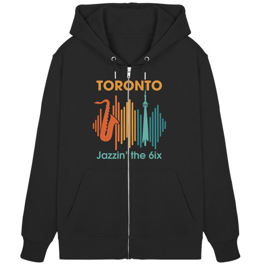 Toronto Jazzin’ the 6ix – Zip Hoodie Style for Smooth Moves & Street Beats
