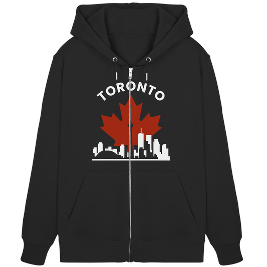 Toronto Leafline Zip Hoodie for All-Season City Strolls