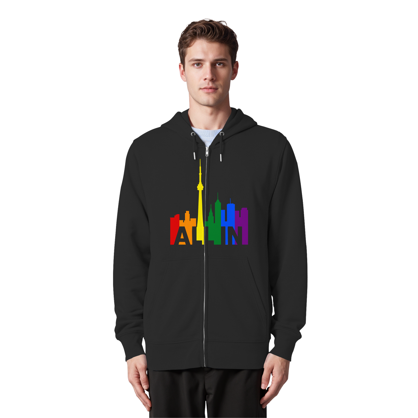ALL IN - Soft Zip Hoodie for Cool Days
