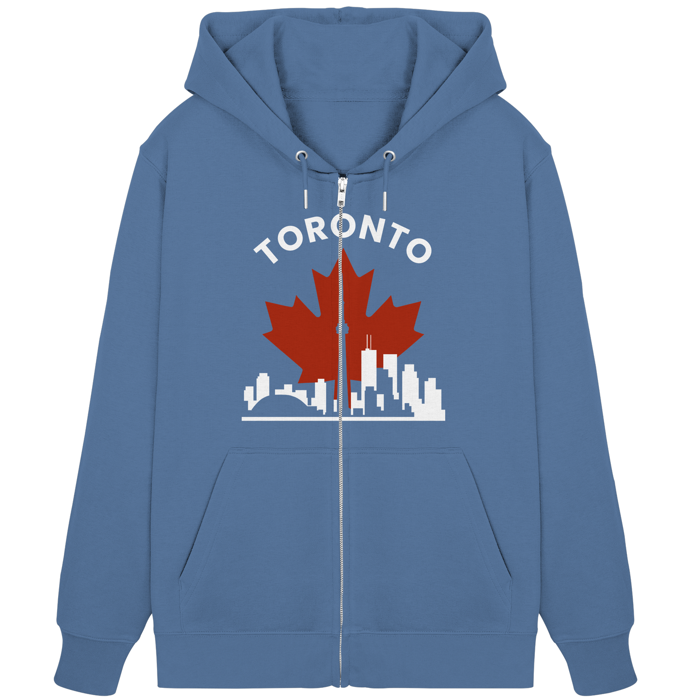 Toronto Leafline Zip Hoodie for All-Season City Strolls