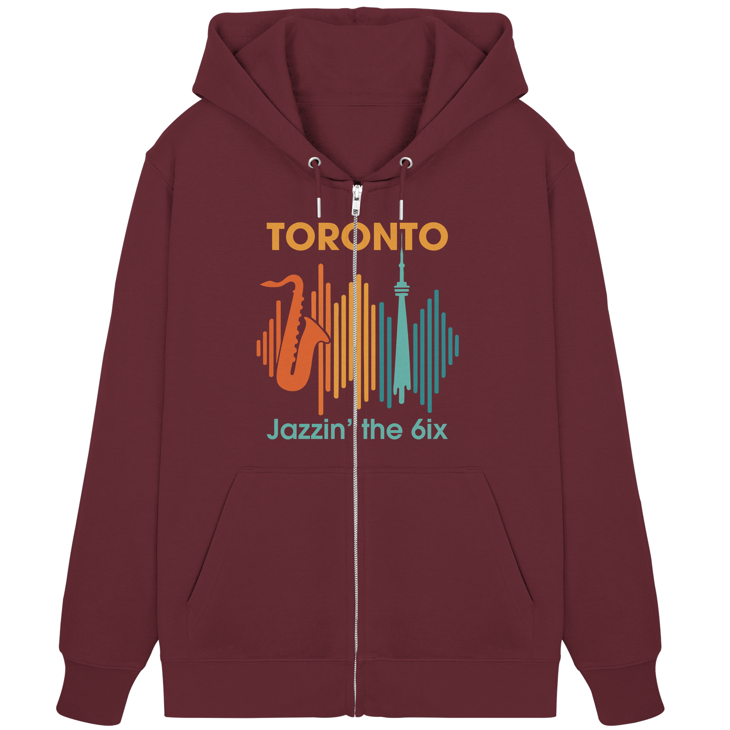 Toronto Jazzin’ the 6ix – Zip Hoodie Style for Smooth Moves & Street Beats