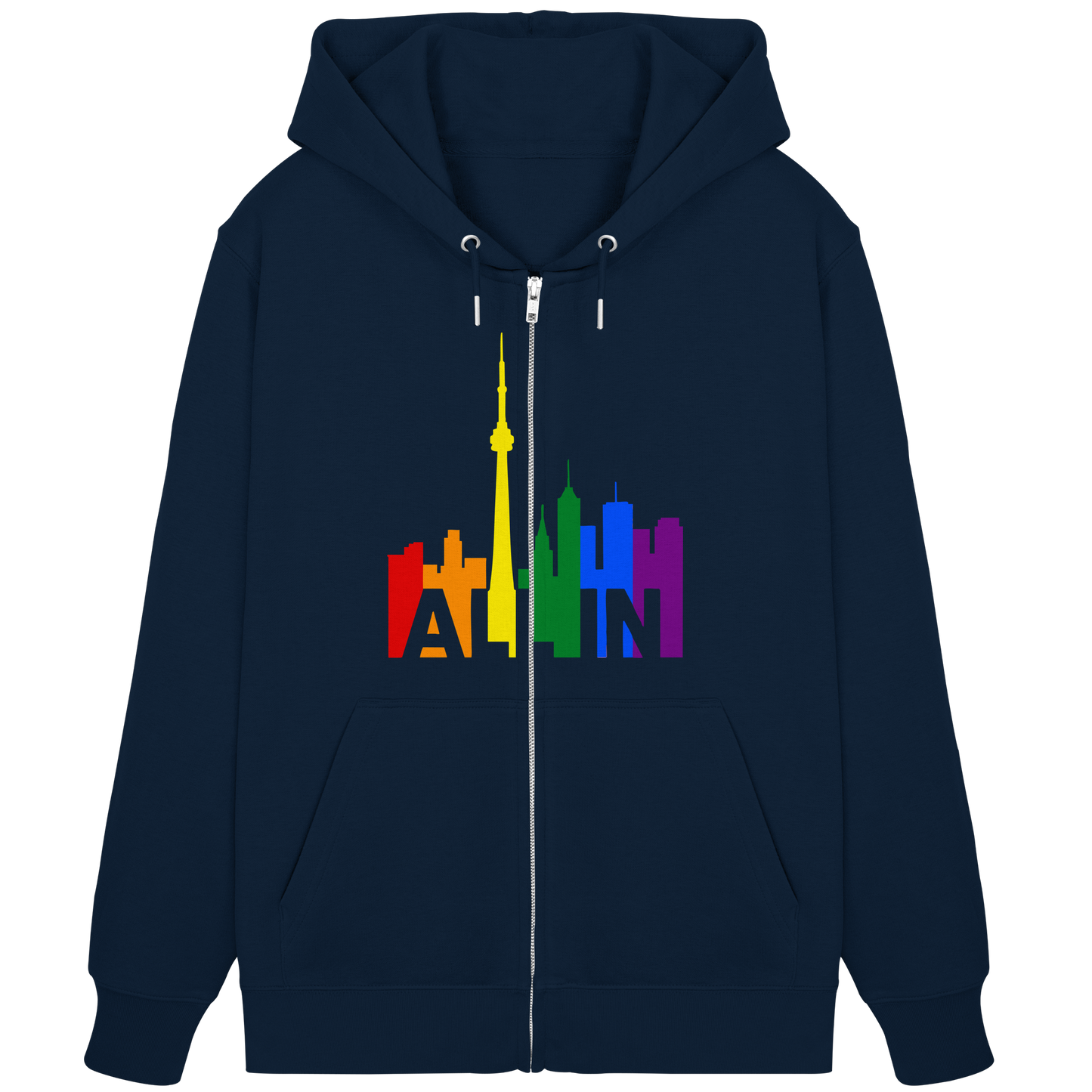 ALL IN - Soft Zip Hoodie for Cool Days