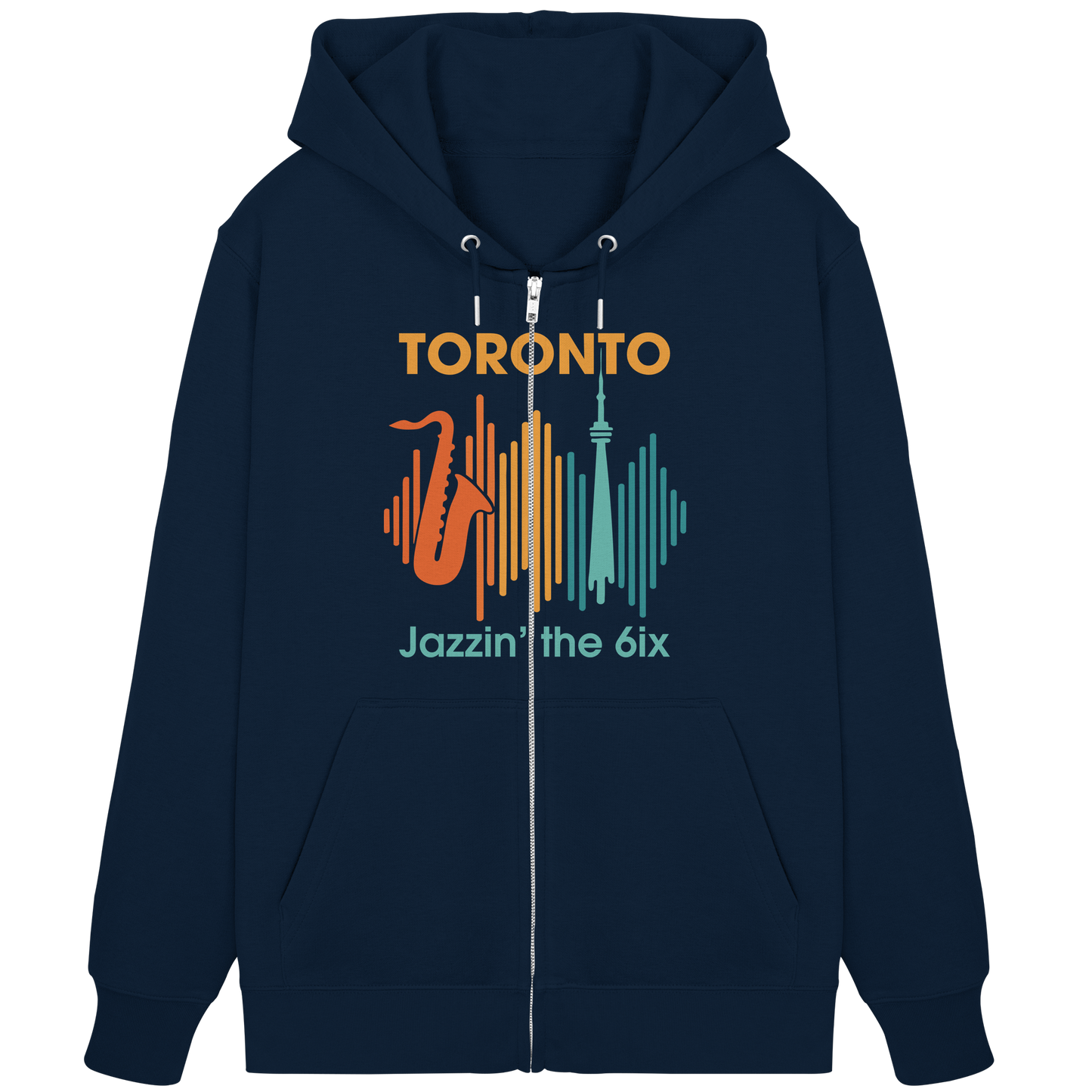 Toronto Jazzin’ the 6ix – Zip Hoodie Style for Smooth Moves & Street Beats