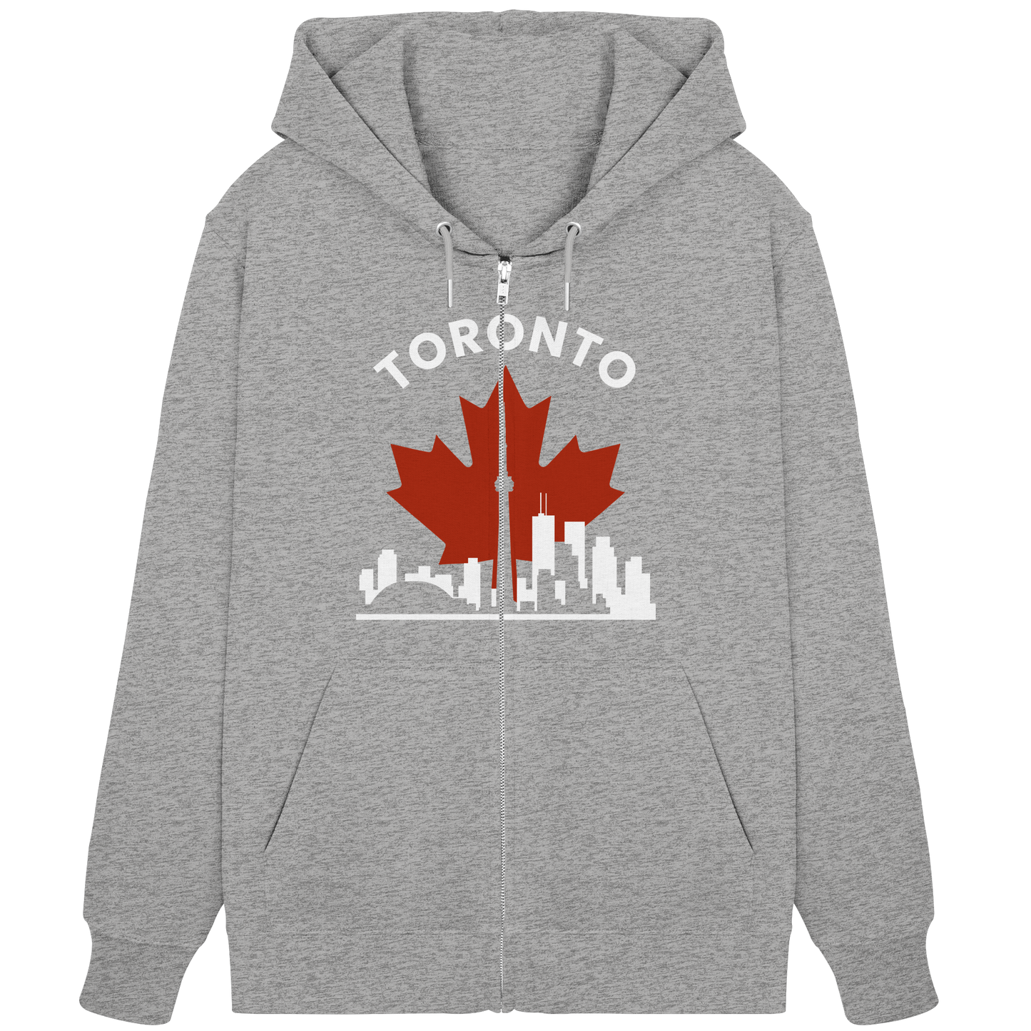 Toronto Leafline Zip Hoodie for All-Season City Strolls