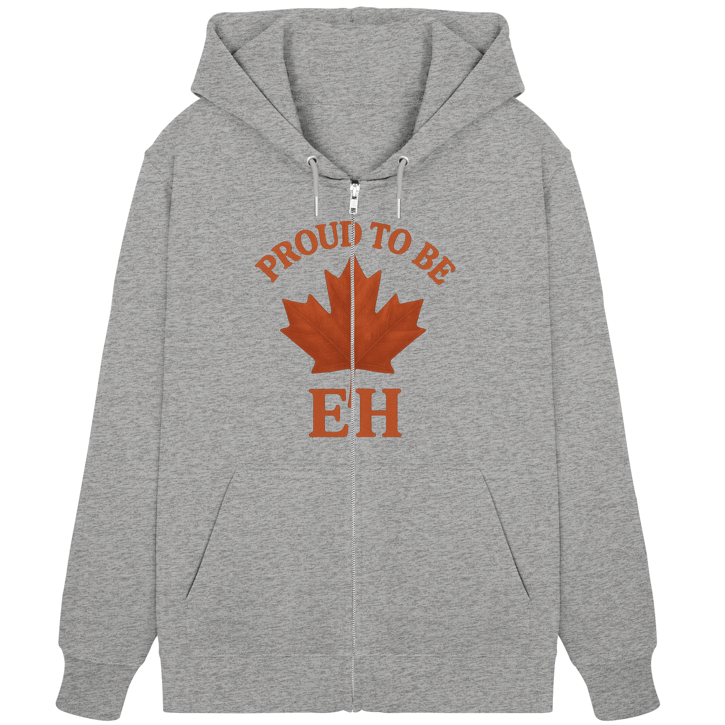 Proud to be EH – Zip Hoodie with Northern Humour