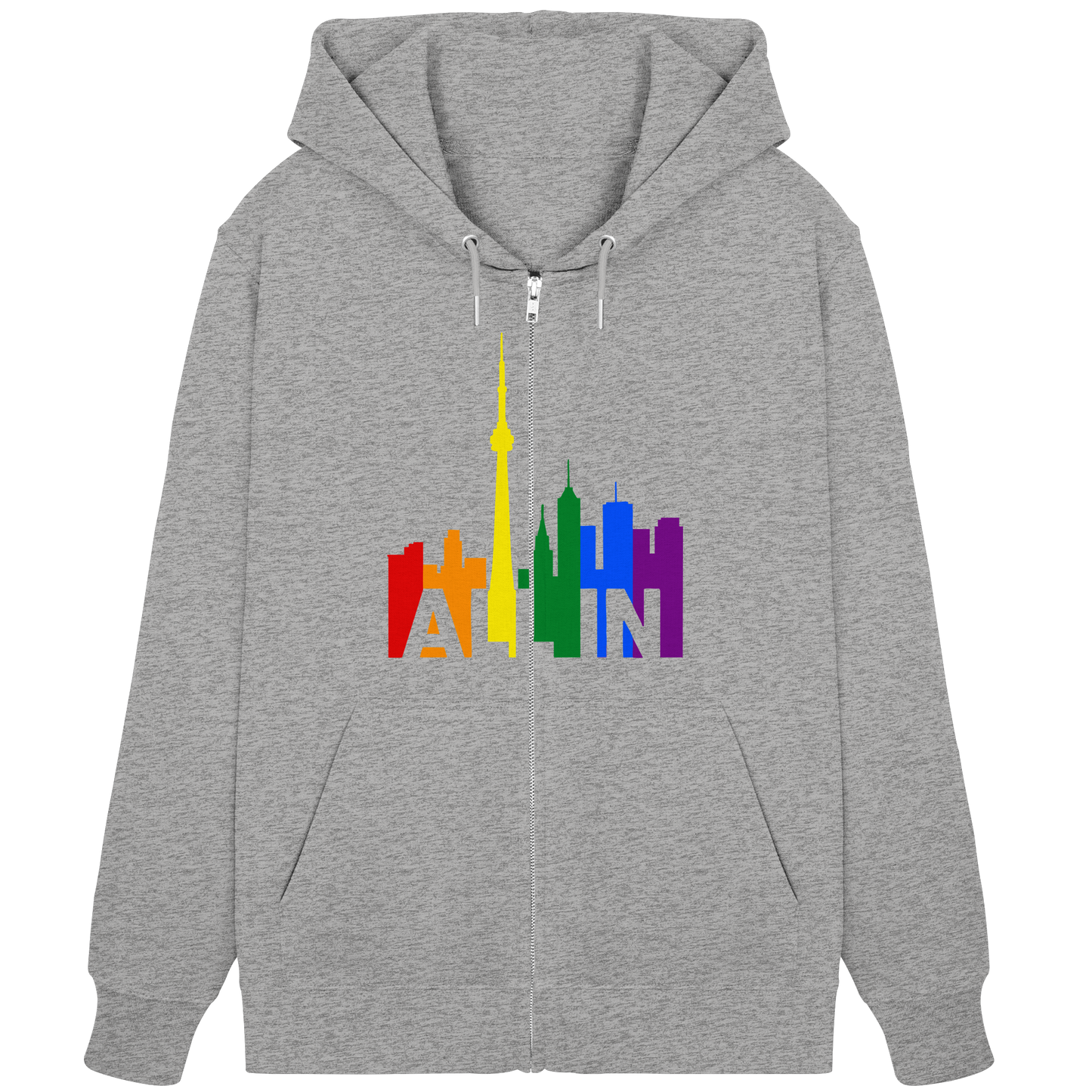 ALL IN - Soft Zip Hoodie for Cool Days
