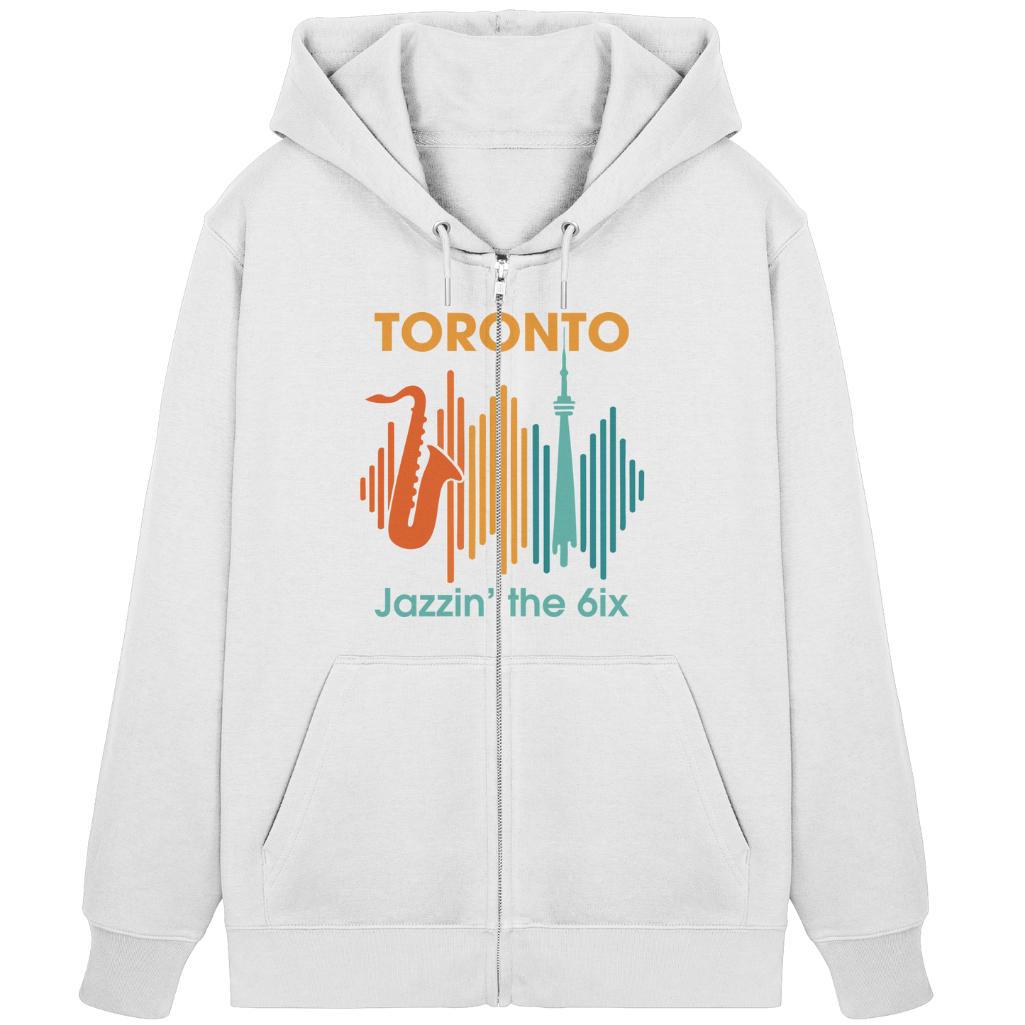 Toronto Jazzin’ the 6ix – Zip Hoodie Style for Smooth Moves & Street Beats