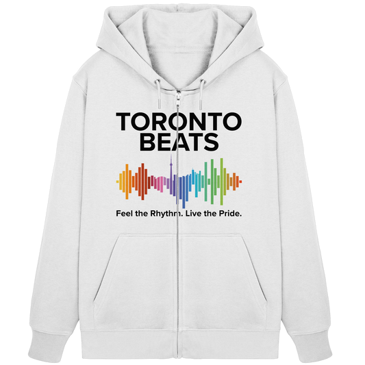 Toronto Beats Zip Hoodie – City Cool with a Cozy Beat.