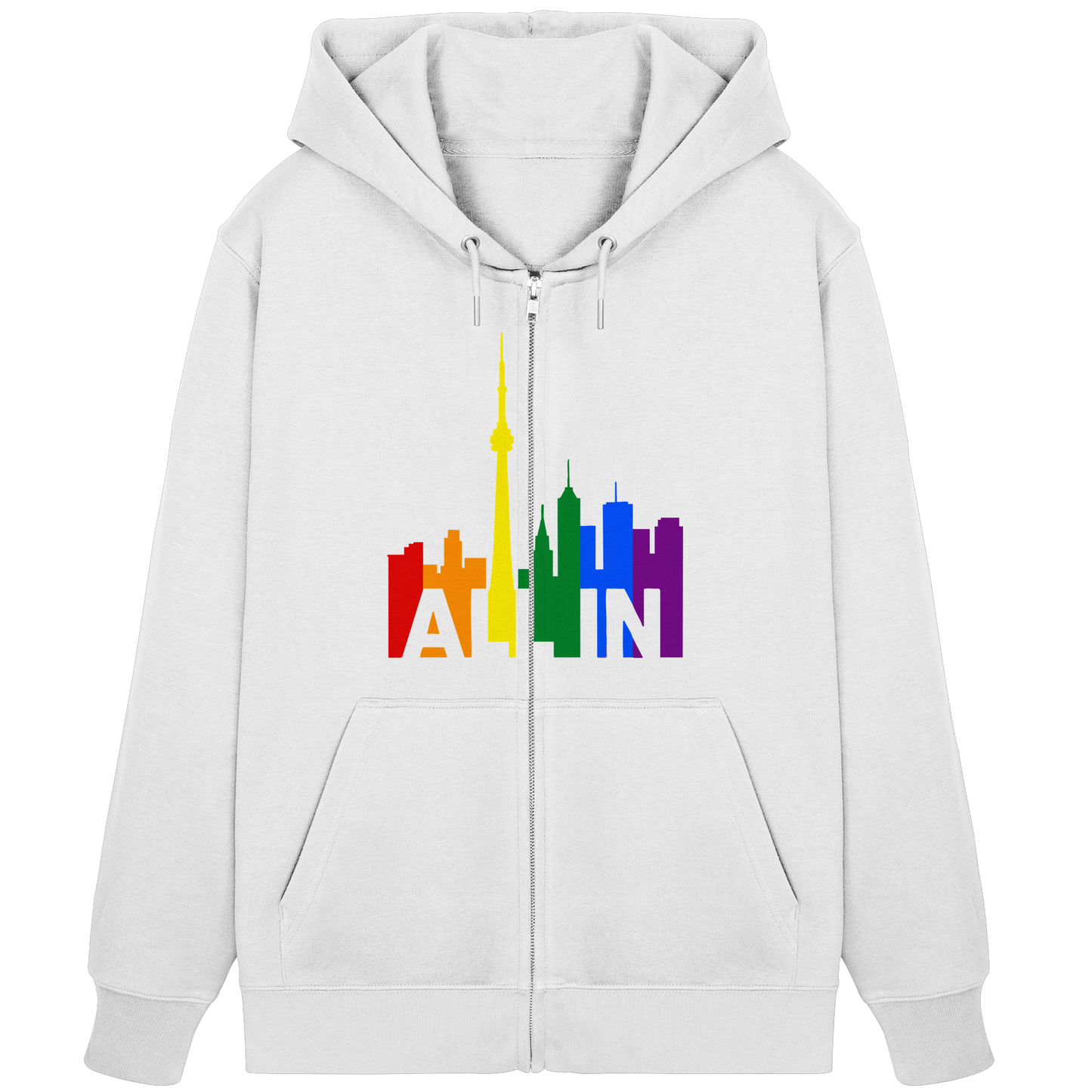 ALL IN - Soft Zip Hoodie for Cool Days