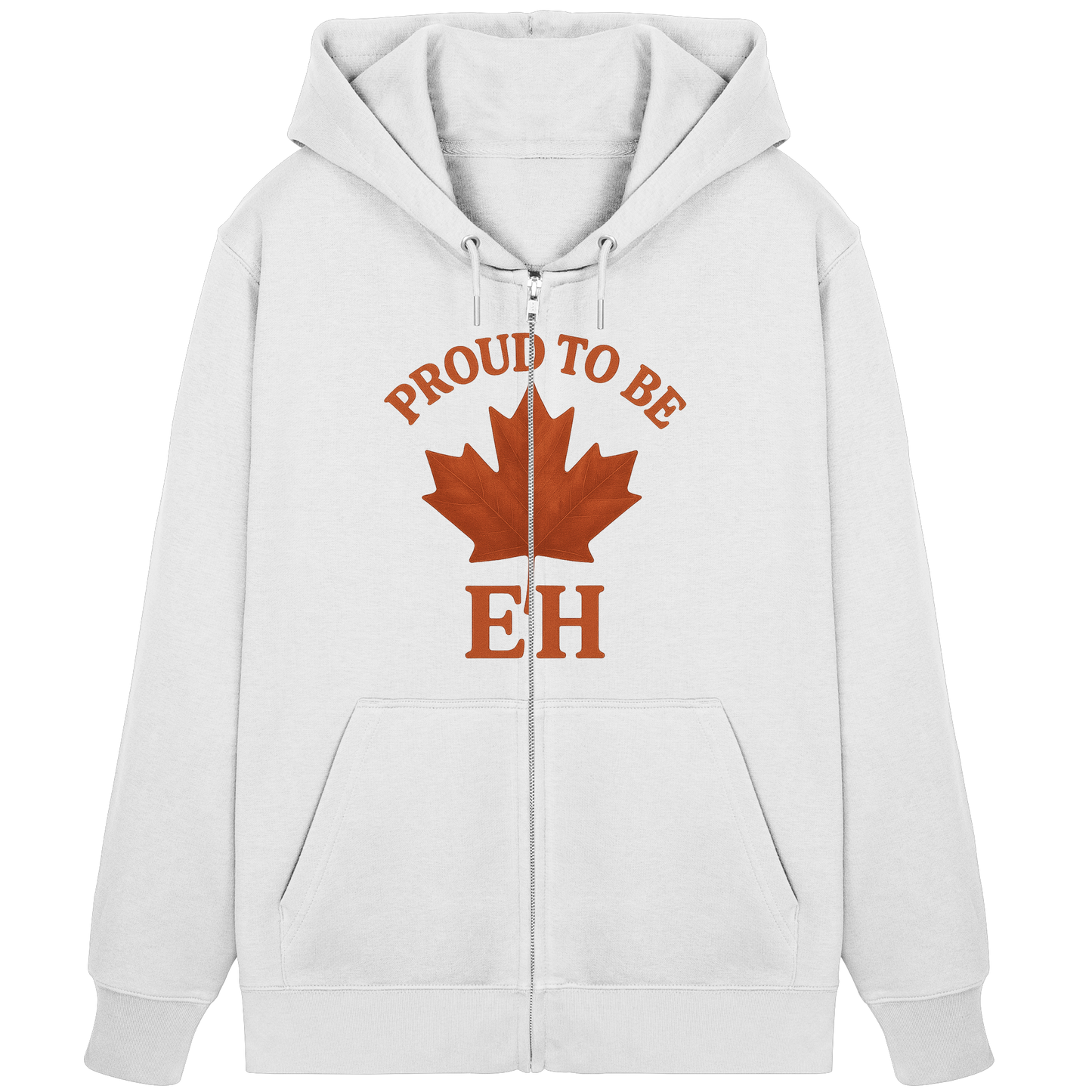 Proud to be EH – Zip Hoodie with Northern Humour