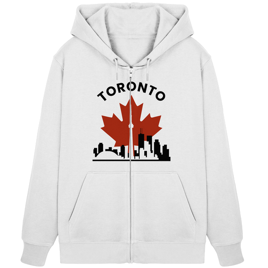 Toronto Leafline Zip Hoodie for All-Season City Strolls