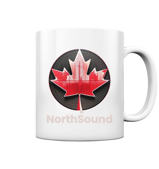 “NorthSound” White Ceramic Mug – Sip and Celebrate Canadian Sound