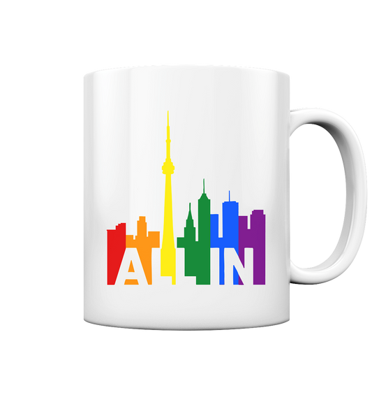 ALL IN – Ceramic Pride Mug – Show Your Colours from the 6ix