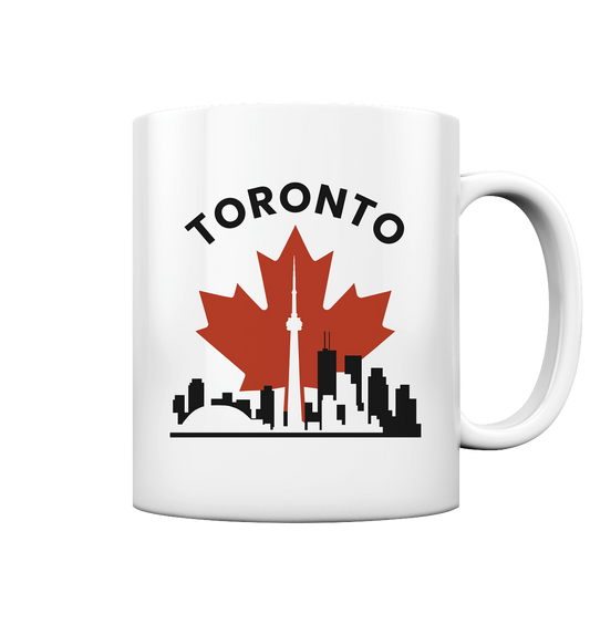Toronto Leafline Ceramic Mug for That Morning Maple Mood