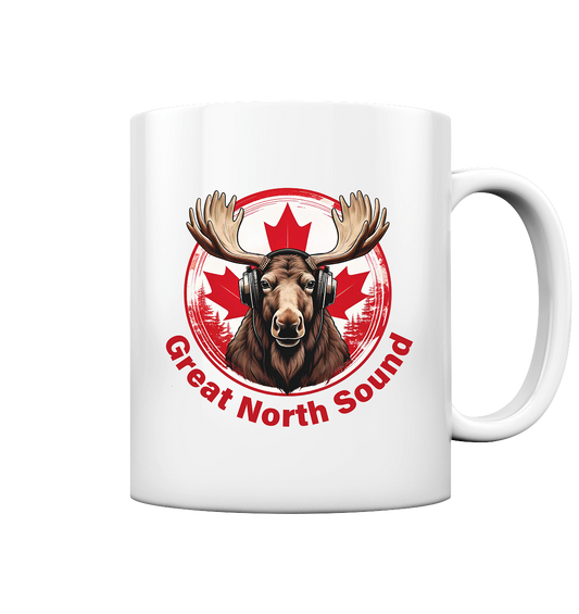 “Great North Sound” Moose & Music Coffee Mug