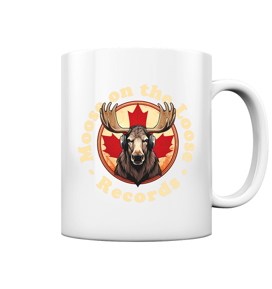 “Moose on the Loose Records” Coffee Mug – Perfect for Music Lovers