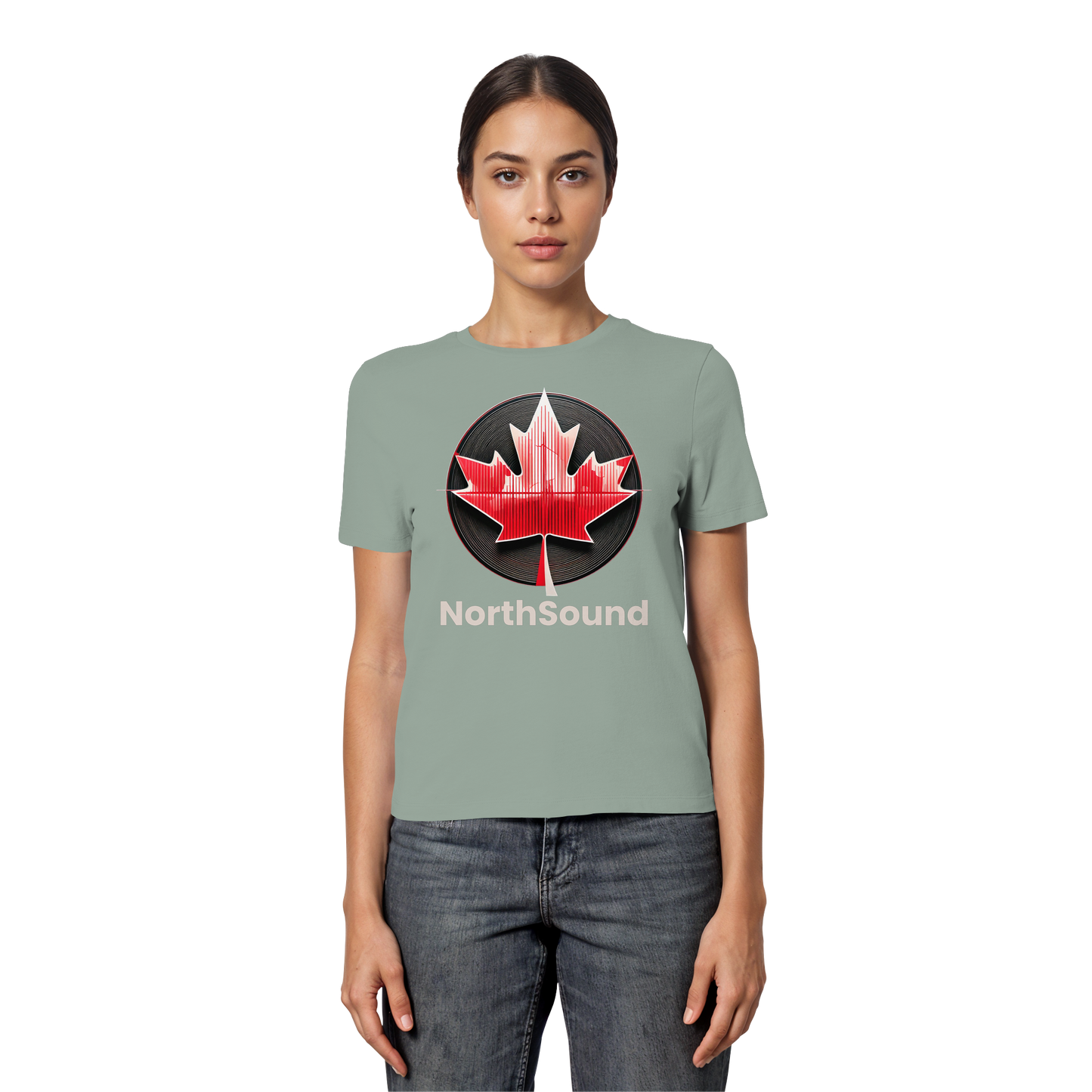"NorthSound" Women's Favorite Tee - Maple Beats and Style