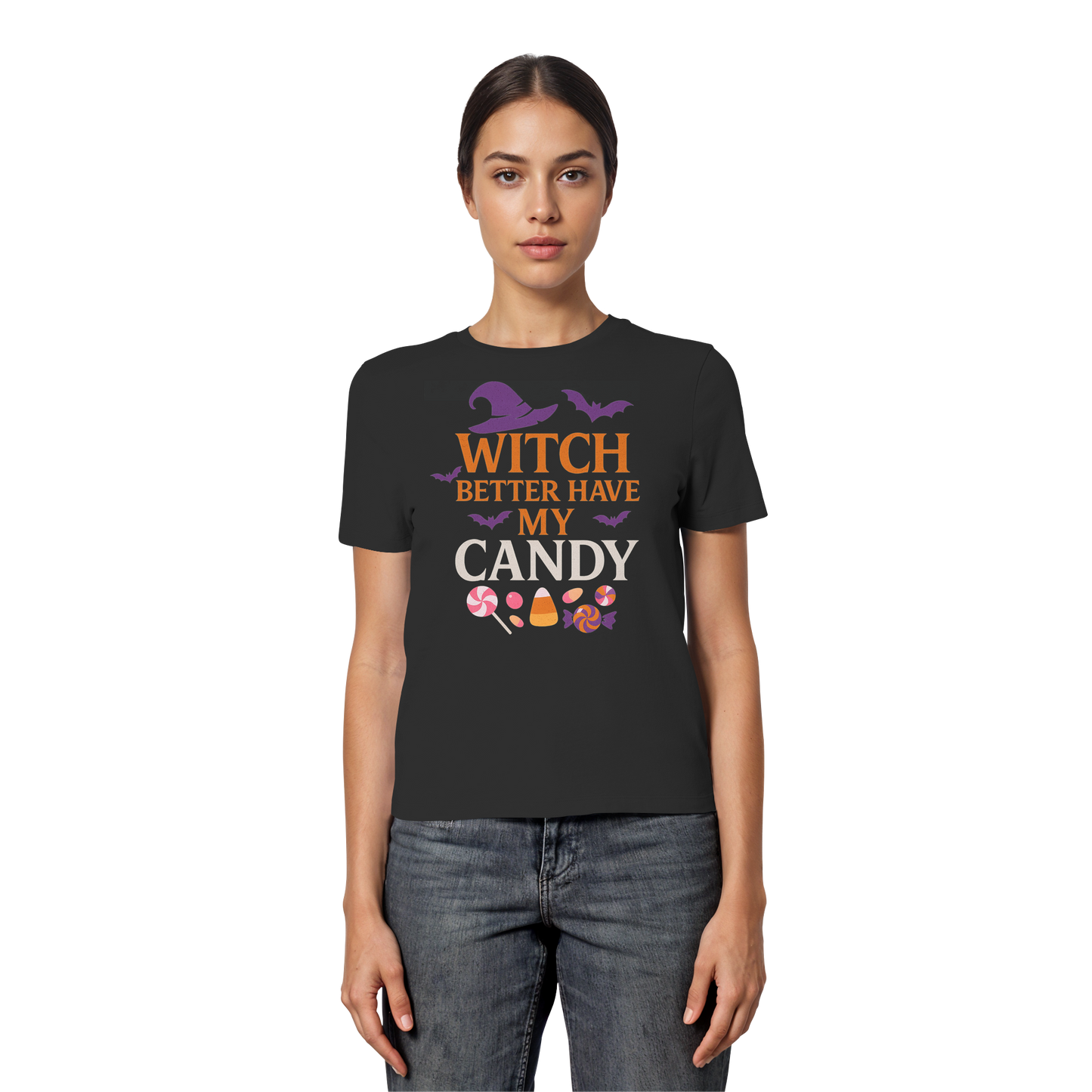 Witch Better Have My Candy – Women’s Halloween Shirt | Cute & Funny Spooky Tee