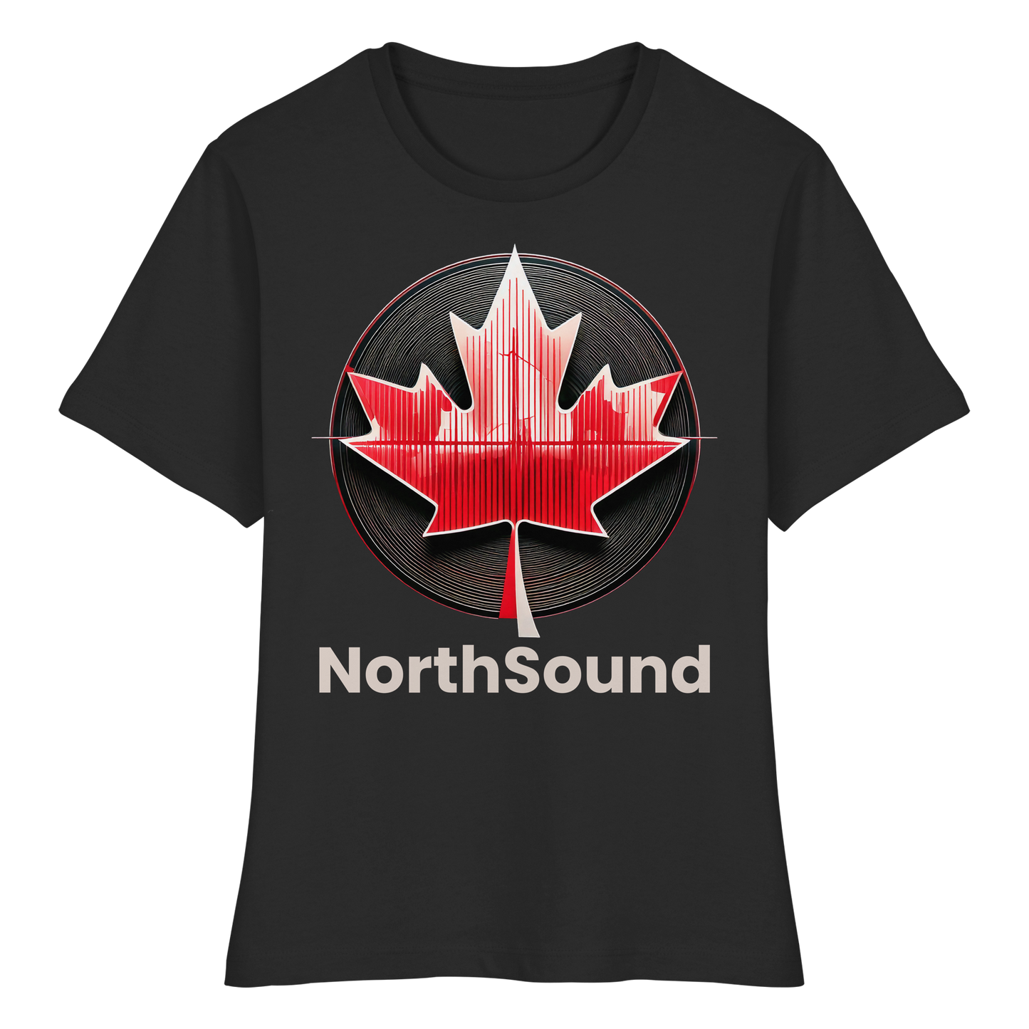 "NorthSound" Women's Favorite Tee - Maple Beats and Style