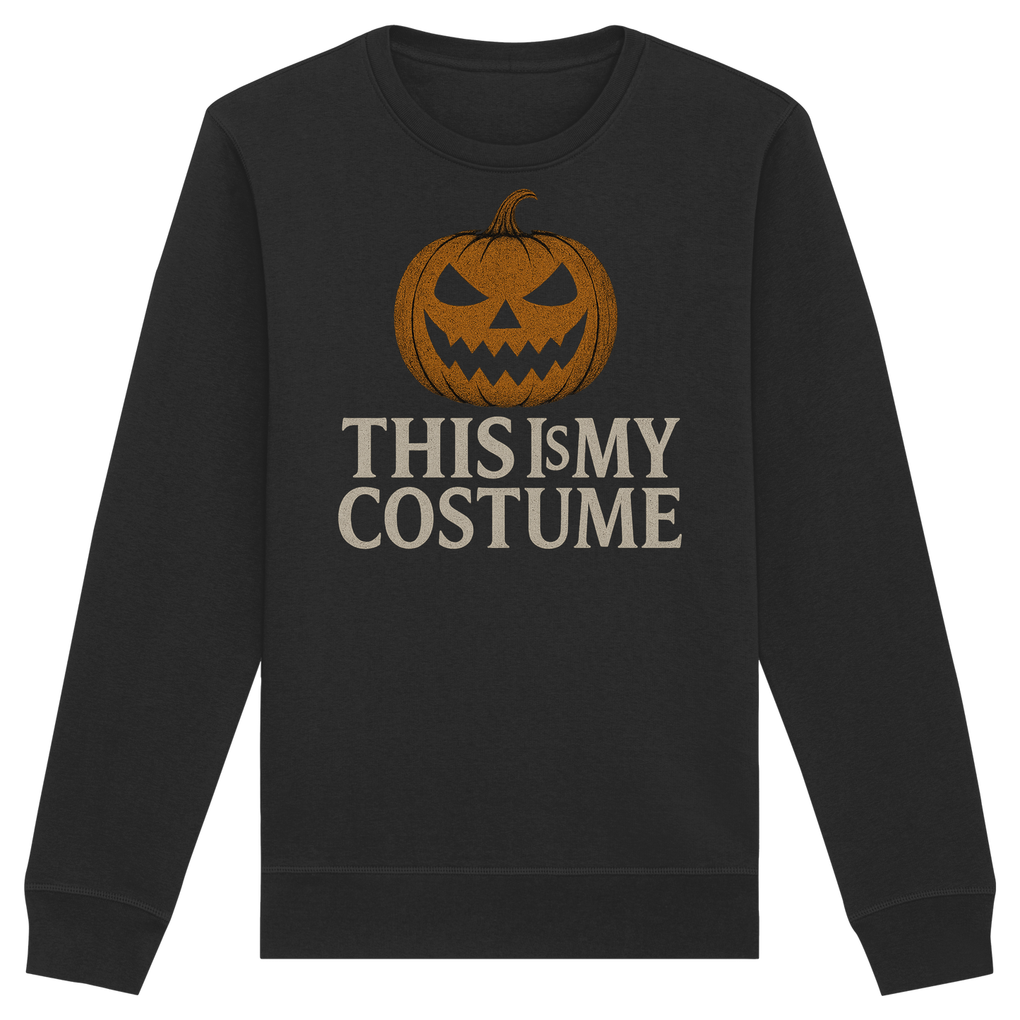 This Is My Costume – Spooky Season Sweatshirt for Lazy Halloween Fans