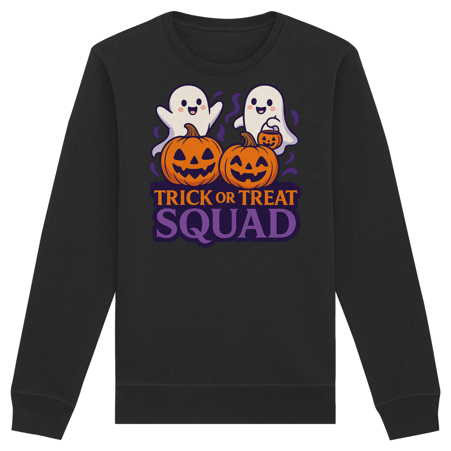Trick or Treat Squad – Spooky Sweatshirt for Friends & Family