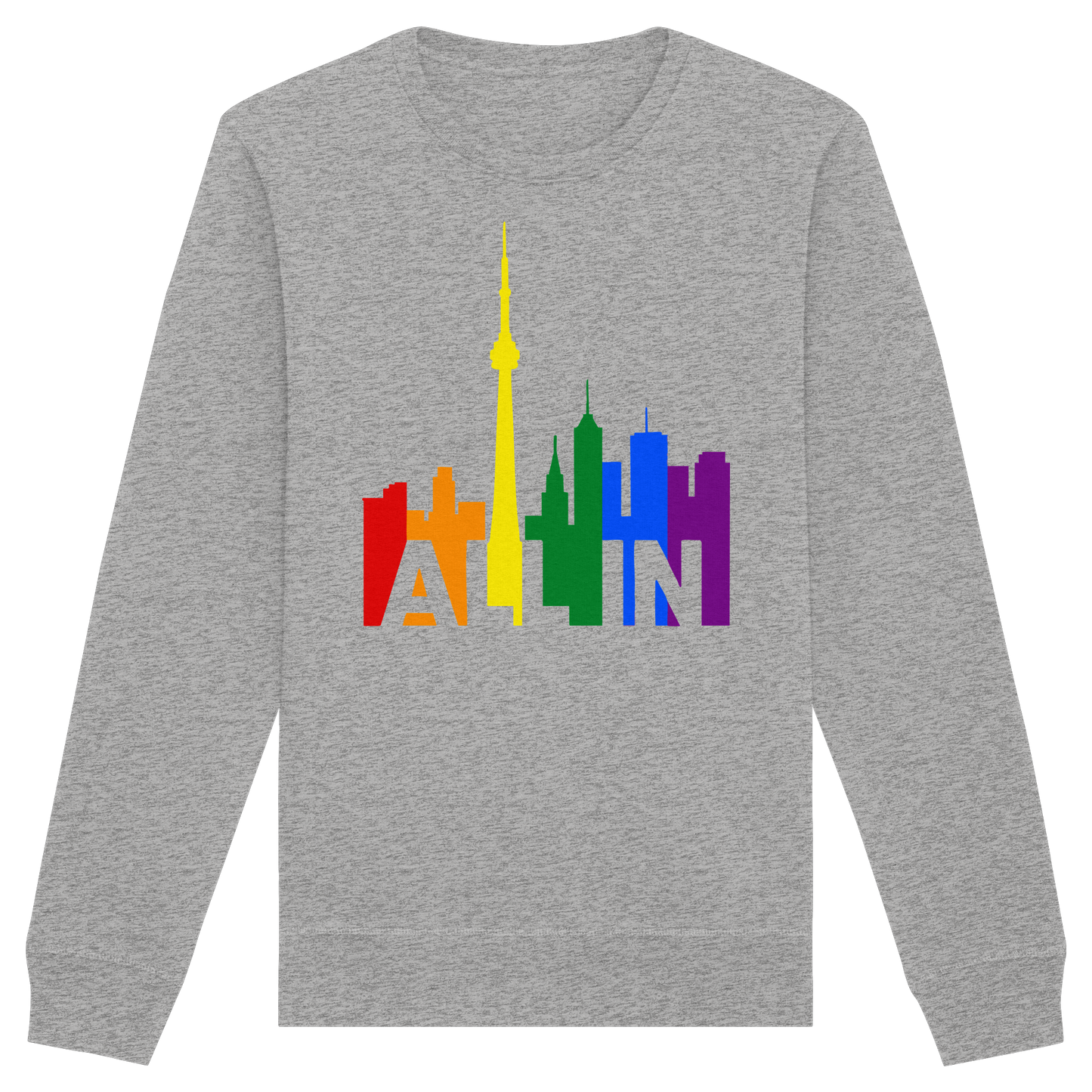 ALL IN – Pride Toronto Sweatshirt – Unisex Fit – Cozy & Bold