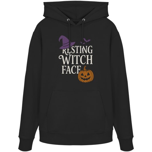 Resting Witch Face – Funny Halloween Hoodie - Spooky & Sarcastic Witch Design