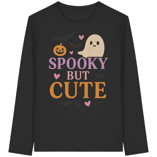 Spooky But Cute – Unisex Spooky Season Long Sleeve Tee
