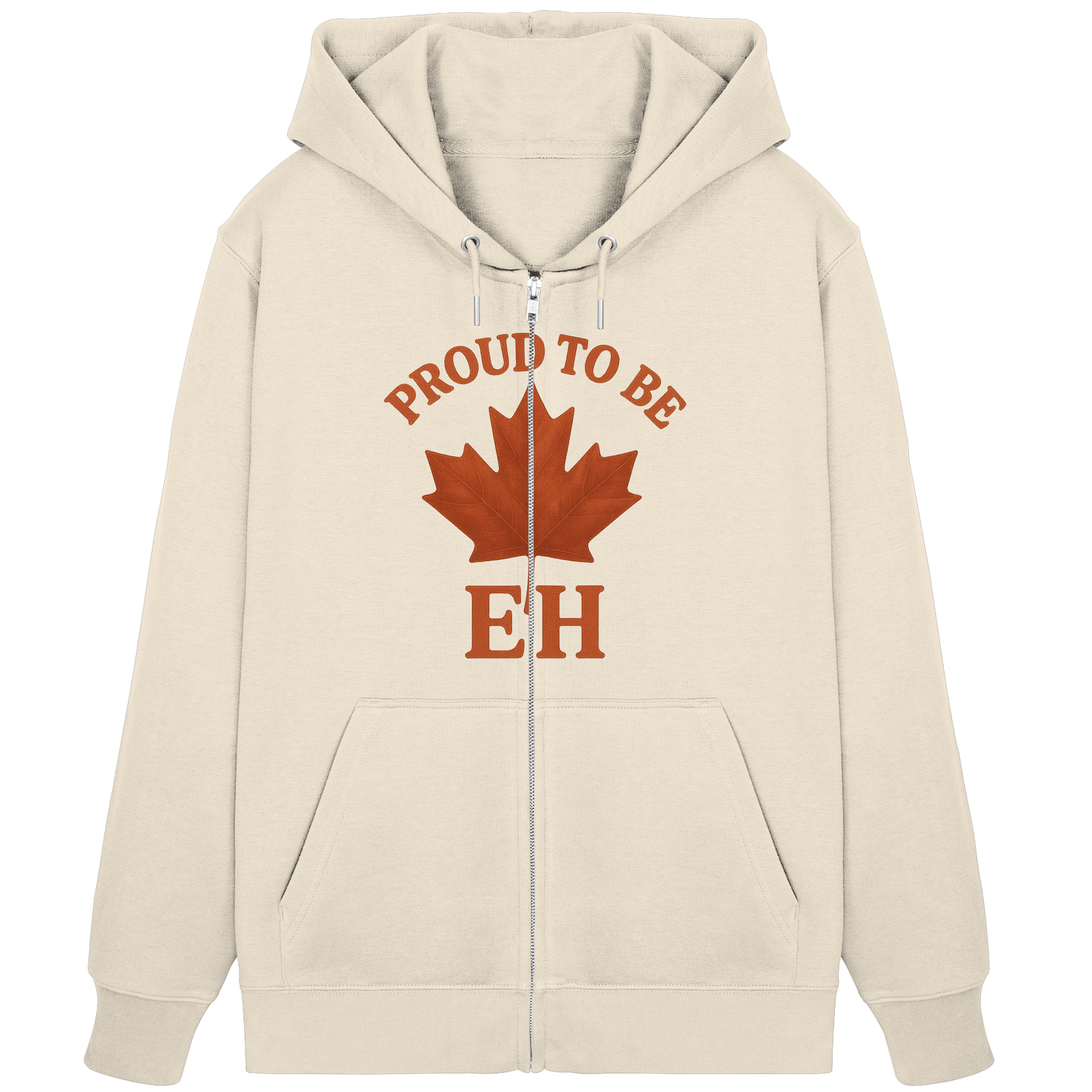 Proud to be EH – Zip Hoodie with Northern Humour